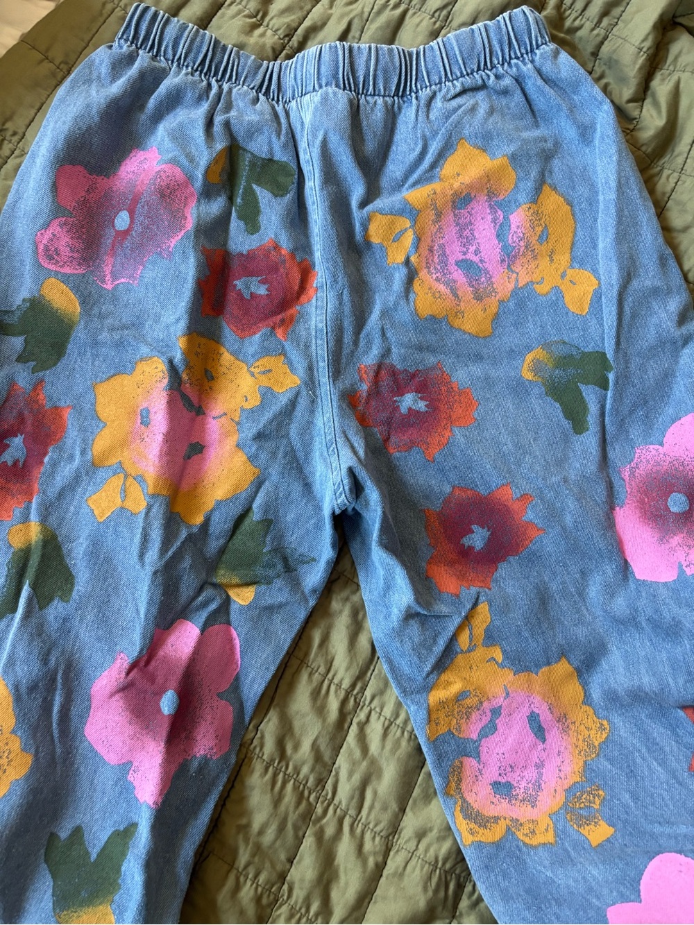 Jungmaven Floral Denim Disco Pant - Picture 6 of 7